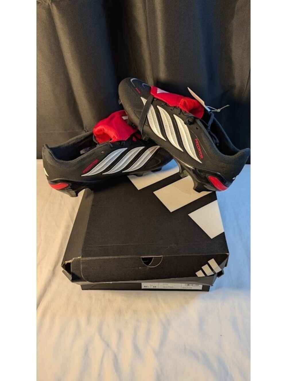 Adidas Predator League Fold-Over Tongue FG Soccer Cleat JS0425 Mens Size 10.5